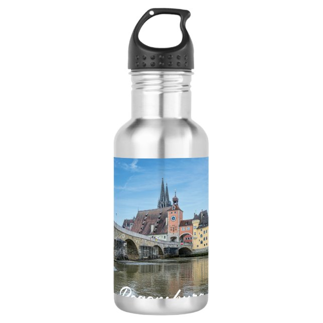 Garrafa Ponte Stone em Regensburg, Alemanha (Frente)