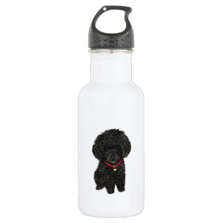 Garrafa Poodle Miniatura ou Brinquedo - Preto 1