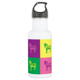 Garrafa Pop Art Zebra