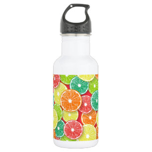 Garrafa Pop de fatias de fruta Citrus art 2