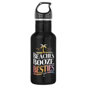 Garrafa Praias Bebidas & Amigas Árvore de Coco Verão
