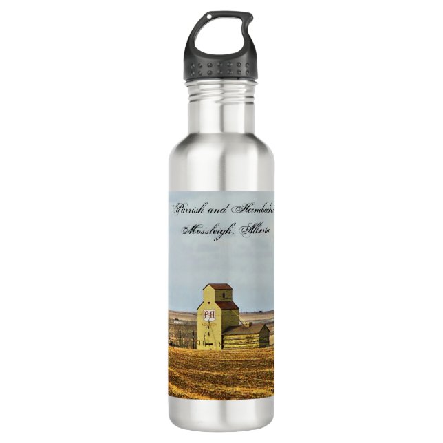Garrafa Prairie Sentinels Mossleigh Alberta Water Bottle (Frente)