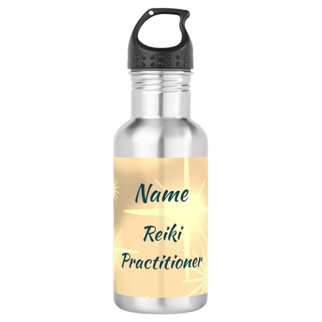 Garrafa Praticante Reiki personalizado (Frente)