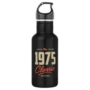 Garrafa Presente de aniversário clássico de 1975