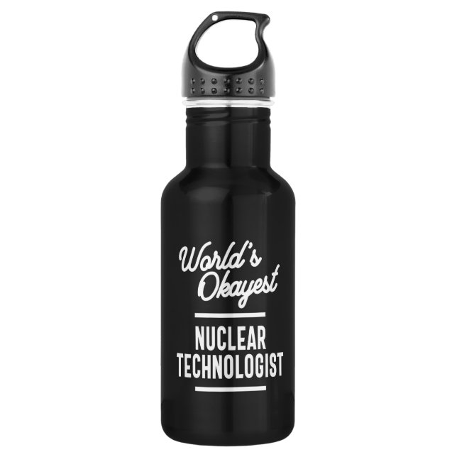 Garrafa Presente de Trabalho de Tecnologia Nuclear (Frente)