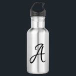 Garrafa Presente inicial de professor personalizado<br><div class="desc">Presente inicial personalizado do professor. Garrafa de Água.</div>