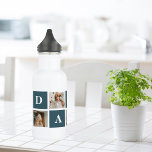 Garrafa Presentes de Pai Verde e Foto para Pais de Colagem<br><div class="desc">Uma foto moderna de pais de colagem é um presente personalizado que combina múltiplas fotos de uma figura paterna ou paterna de forma criativa e na moda. Ele envolve selecionar várias imagens significativas e organizá-las em um formato de colagem, frequentemente com designs sobrepostos ou semelhantes a grade. As fotos podem...</div>