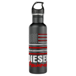 Garrafa Presentes Mecânicos Diesel Design na Parte Traseir