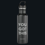 Garrafa Preto personalizado VOCÊ TEM ESTE Motivacional<br><div class="desc">Preto personalizado VOCÊ TEM ESTE Motivacional</div>