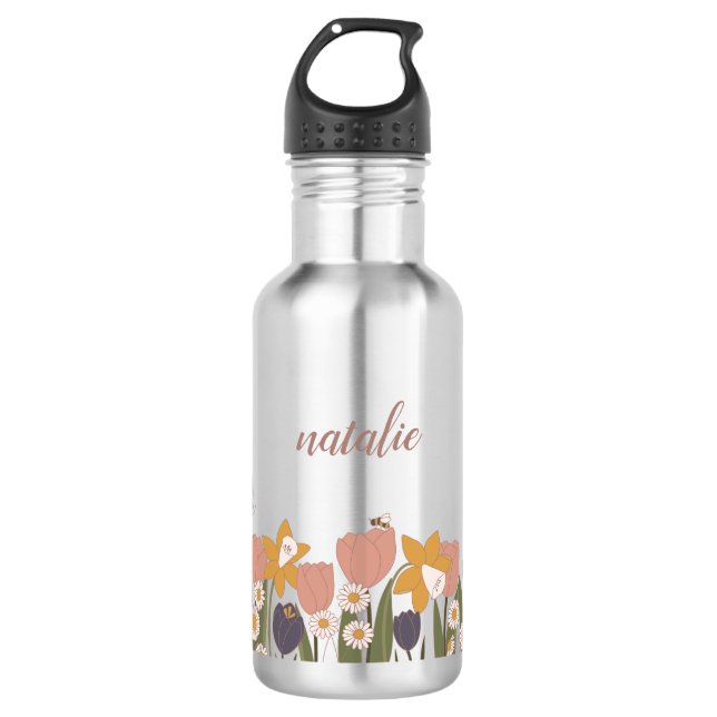 Garrafa Primavera Garden Personalizado (Frente)