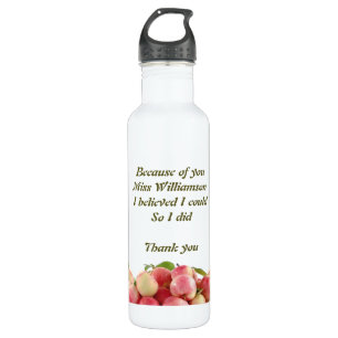 Garrafa Professor POR SUA CAUSA ACREDITEI QUE PODERIA