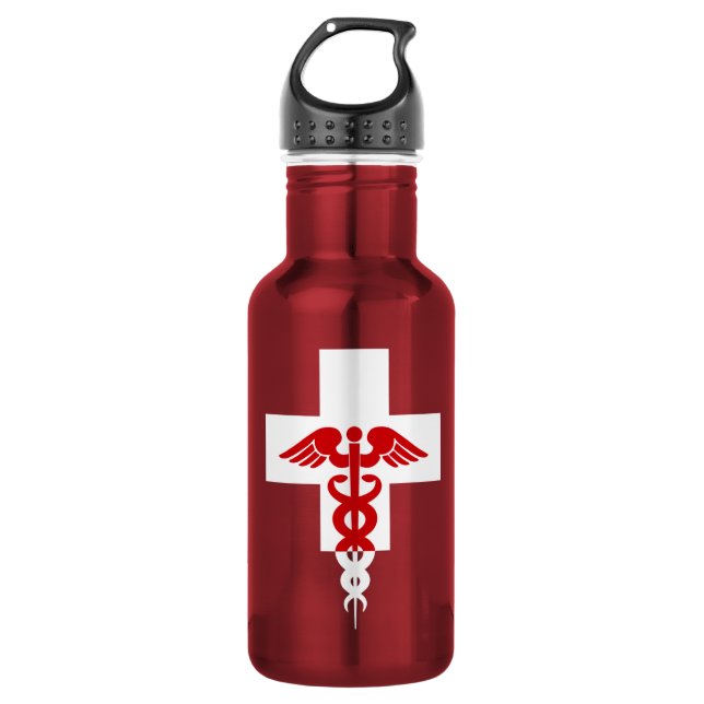 Garrafa Profissional Médico Personalizado (Frente)