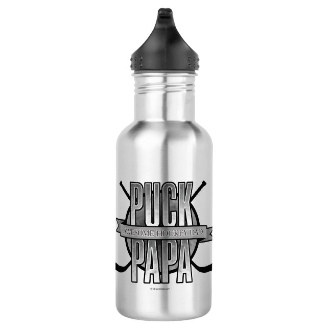 Garrafa Puck Papa (Pai de Hóquei) (Direita)