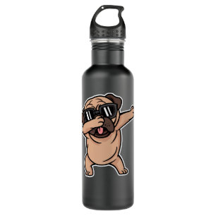 Garrafa Pug Dabbing Pug Dog Cute Puppy Dab 399