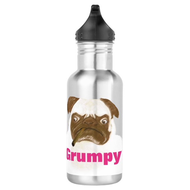 Garrafa Puggy personalizado com charuto (Direita)