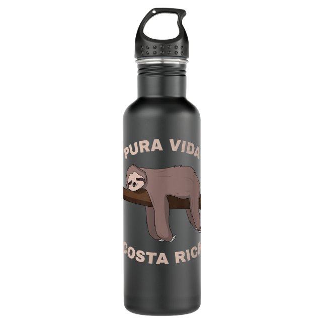 Garrafa Pura Vida Costa Rica - Legal Costa Rica Sloth (Frente)