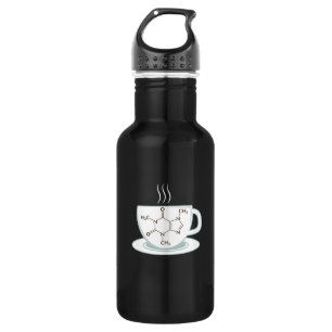 Garrafa Química Caffeine Molecule