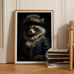Garrafa Raccoon Poster Raccoon Vitoriano