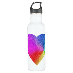 Garrafa Rainbow Heart