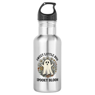 Garrafa Ramalho Floral de Fantasma Vintage Boo_1