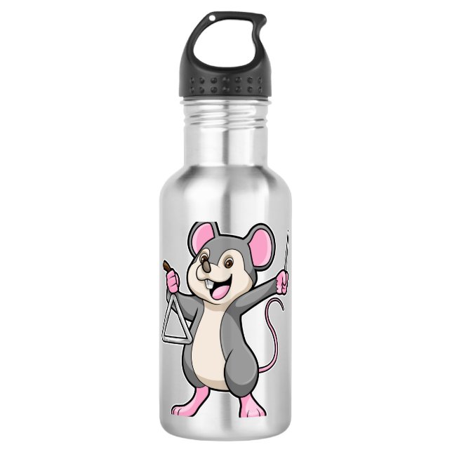 Garrafa Rat Music com Triangel (Frente)