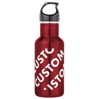 Garrafa RED Custom Stainless Steel Water Bottle 18oz.