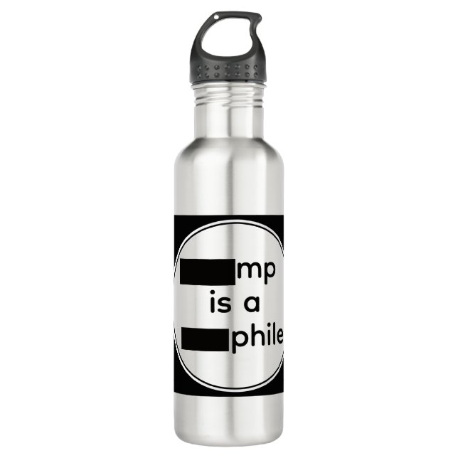 Garrafa Redacted Water Bottle (Frente)