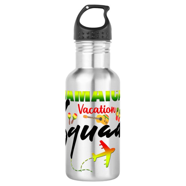 Garrafa Reggae de Correspondência de Grupo de Férias da Ja (Frente)