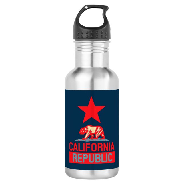 Garrafa República da Califórnia em Estilo (Frente)