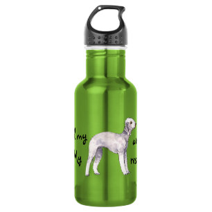 Garrafa Resgate Bedlington Terrier