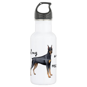 Garrafa Resgate Doberman Pinscher