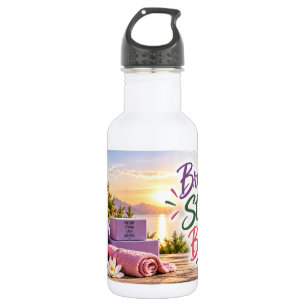 Garrafa Respire Estique Acredite Bem-Estar