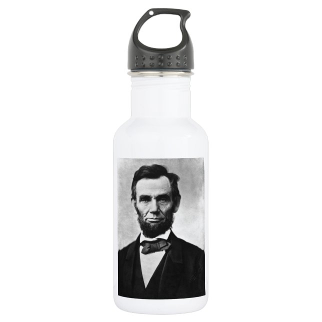 Garrafa Retrato de Abraham Lincoln (Frente)