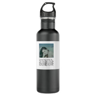 Garrafa Retro Vintage Gracie Abrams Entradas de Diário de