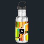 Garrafa Retrospectivo Funky Colorido Inspirado<br><div class="desc">Consulte armazenar mais designs.</div>