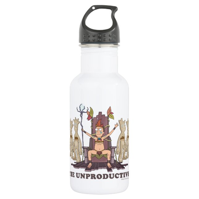 Garrafa RICK E MORTY™| Os Inprodutivos (Frente)