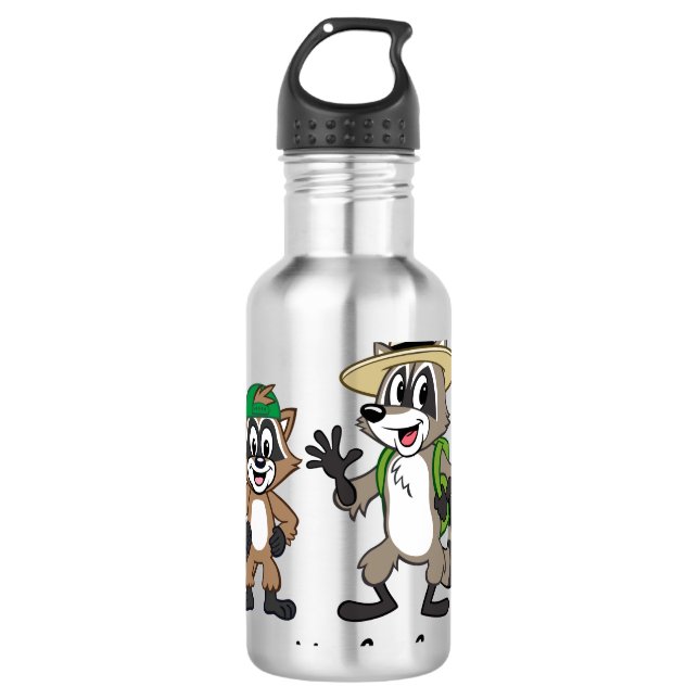 Garrafa Rick & Ricky da guarda florestal do rick | da (Frente)