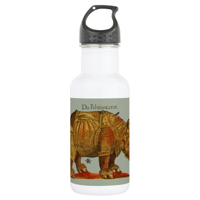 Garrafa Rinocerontes Rinocerontes de Vintage Rhino Durer A (Frente)