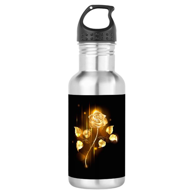 Garrafa rosa do ouro ( rosa dourado ) (Frente)