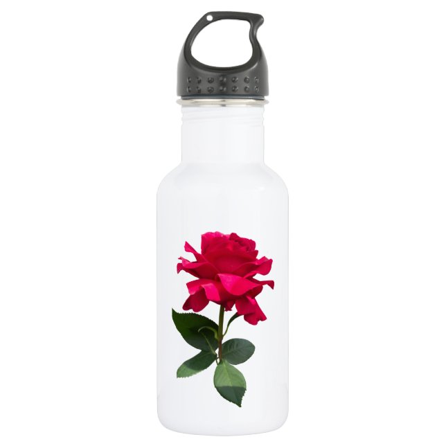 Garrafa Rosa vermelha (Frente)