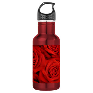 Garrafa Rosas espectaculares vermelhos