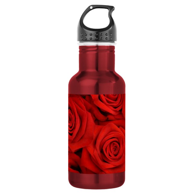Garrafa Rosas espectaculares vermelhos (Frente)