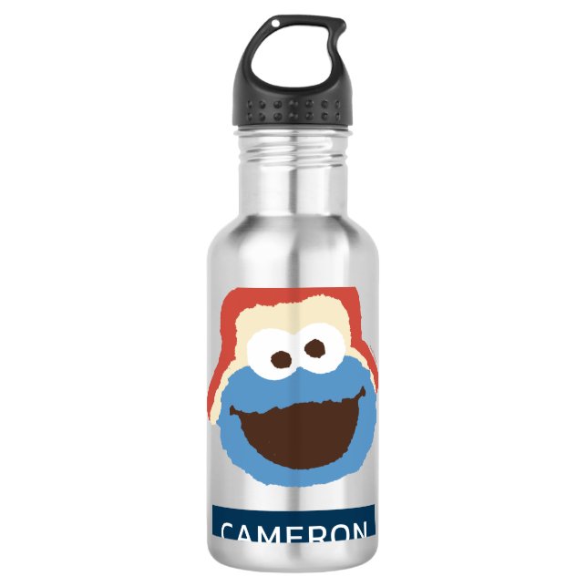 Garrafa Rosto de Woodland Monstro do Cookie | Adicione seu (Frente)