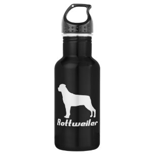 Garrafa Rottweiler preto