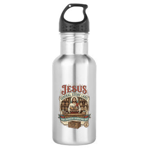 Garrafa Rótulo da Loja Geral Jesus Loja Geral Jesus Cristo