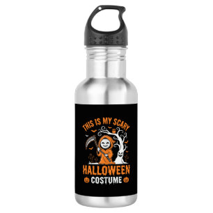 Garrafa Roupa engraçada de Halloween Ceifador Desenho de C
