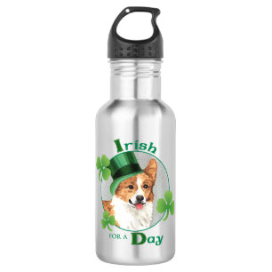Garrafa Rua, Pembroke Welsh Corgi do Dia de Patrick