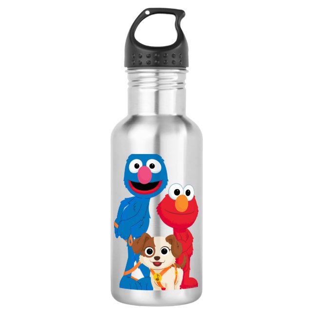 Garrafa Rua Sésamo | Tango Com Grover E Elmo (Frente)