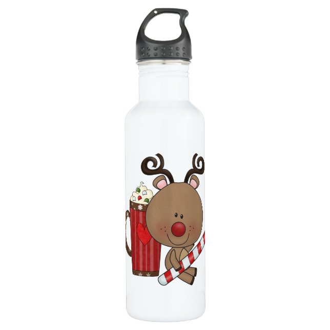 Garrafa Rudy Reindeer Com Cacau (Frente)