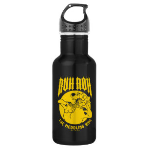 Garrafa Ruh Roh Scooby-Doo Ícone De Crianças Meditantes